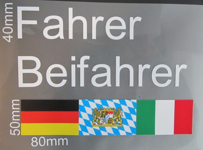 2x Autoaufkleber NAME + FLAGGE Motorsport Rally DTM Racing  Wunschname #500