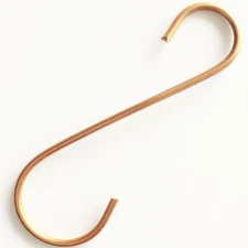 Best Copper S Hooks for Hanging Hummingbird Feeder - #1 Rated Model in Beauti...