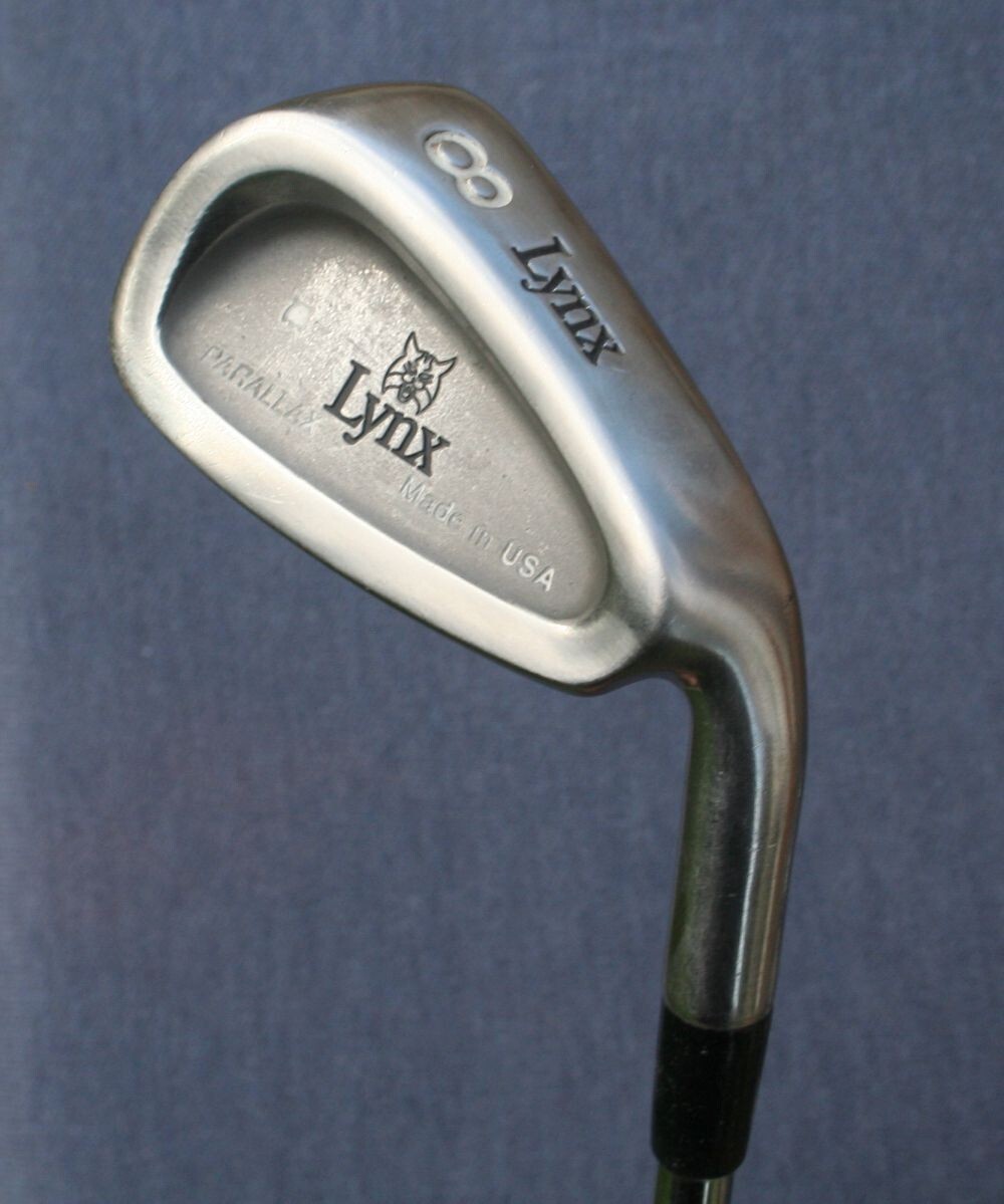 Lynx Parallax 8 Iron Original Regular Flex Steel Shaft | eBay