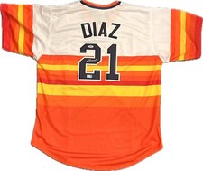 Yainer Diaz signed Jersey PSA/DNA Houston Astros Autographed