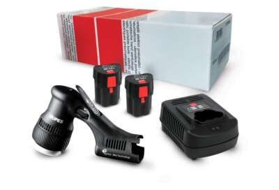 RUPES POLIERMASCHINE BIGFOOT MINI HYBRID HLR75 + 2 AKKUS