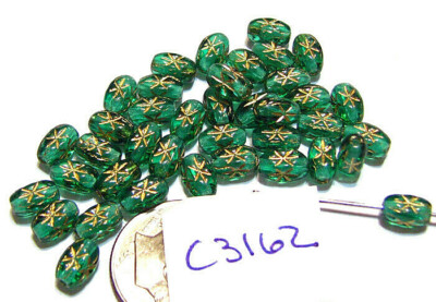 $.99 SALE Czech Glass Rice Beads YOUR CHOICE OF COLORS 6x4mm Lot of 100 (1 of 3)