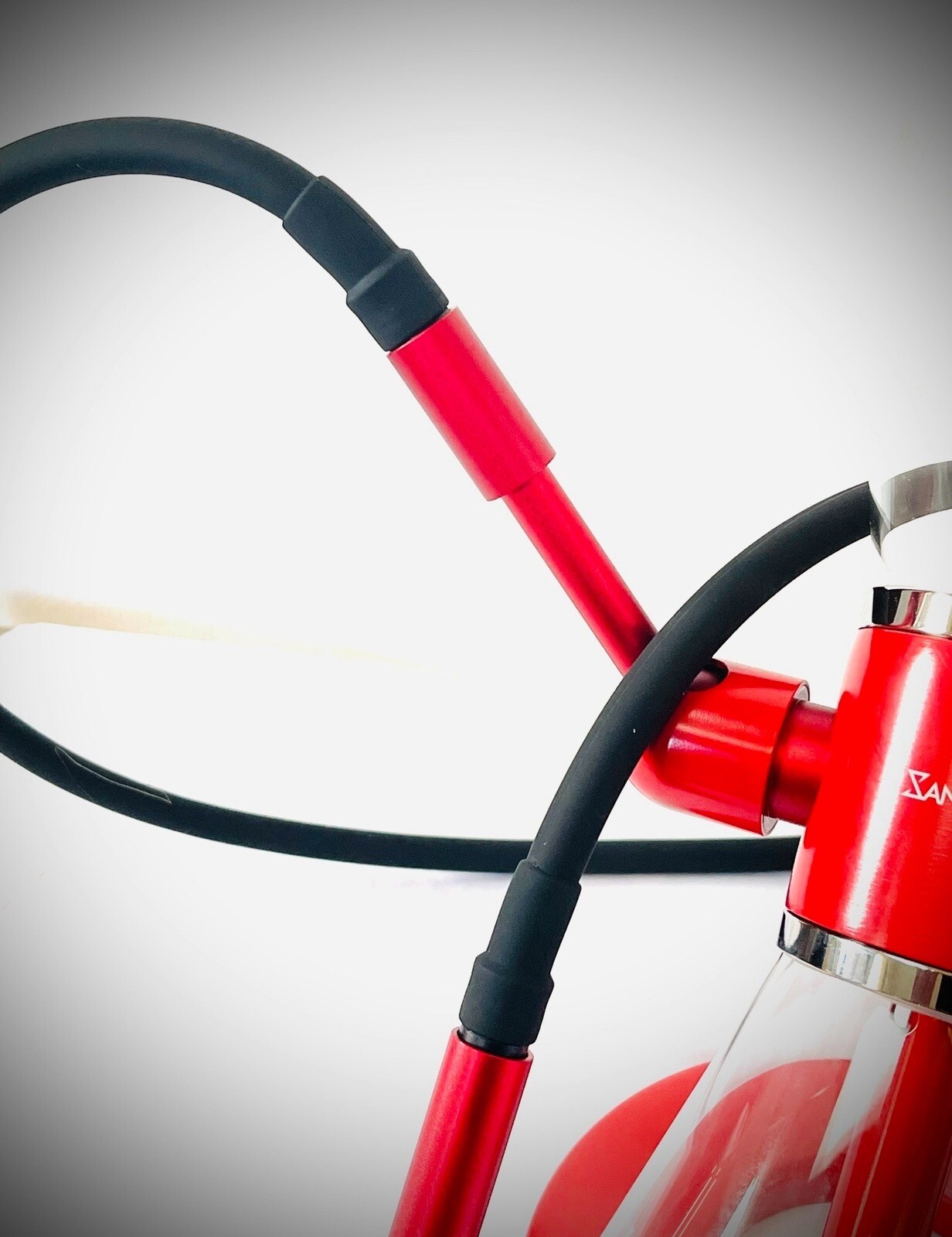 Gravity Bong Sandglass Gravity Hookah Shisha Water Pipe 360 Rotating