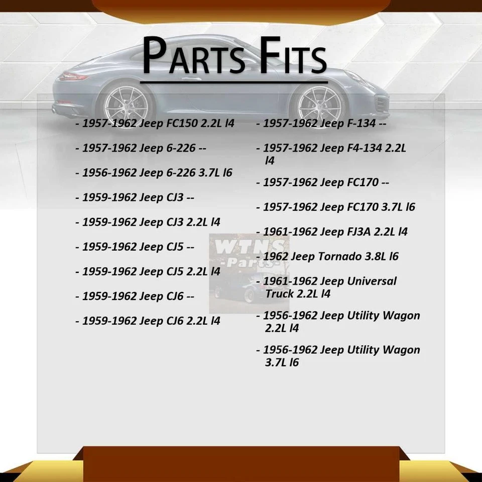 Se adapta a Jeep 475 National 1956~1956 sello de rueda interior delantera Foto 2 de 4
