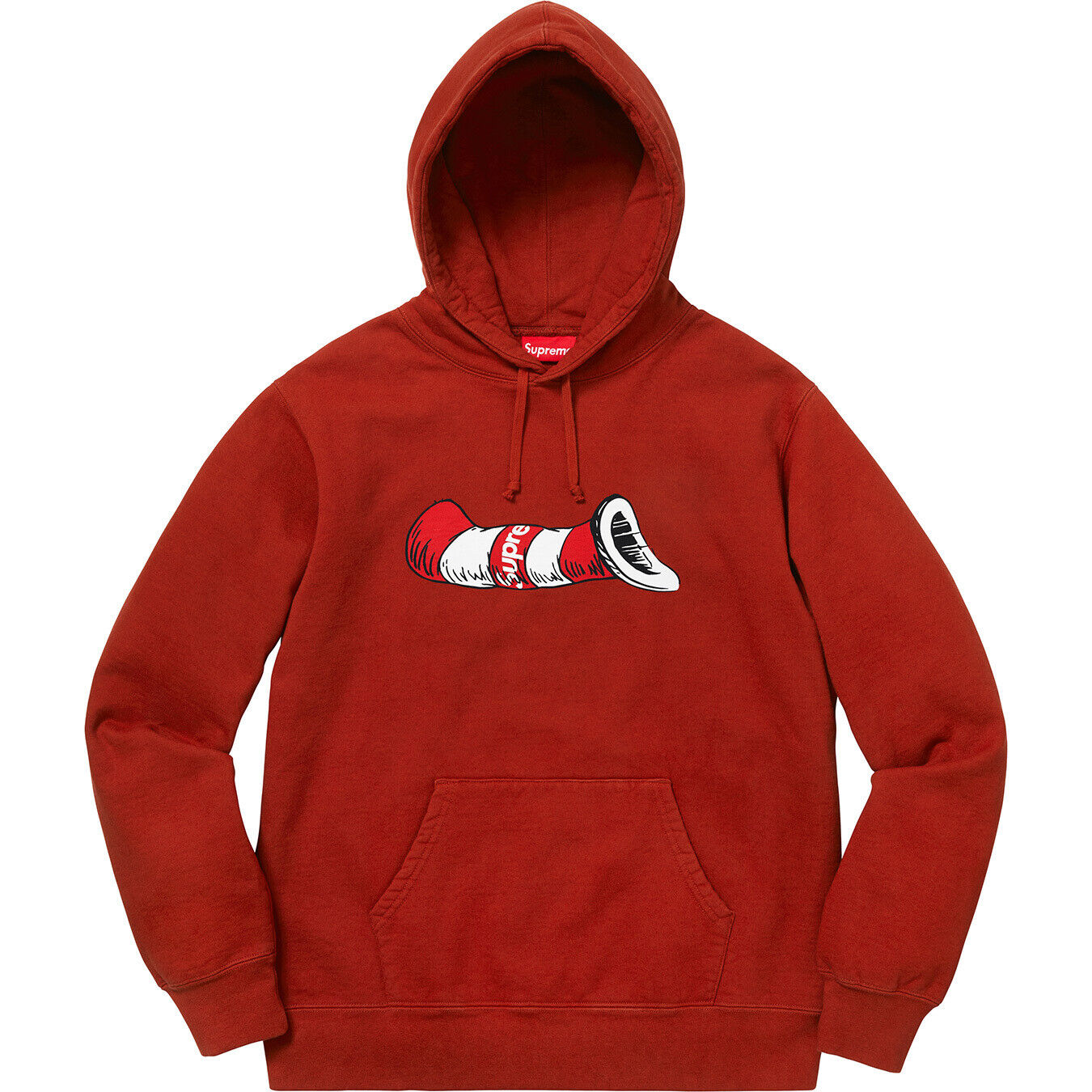 Cat in the Hat Hooded Sweatshirt 黒L - パーカー