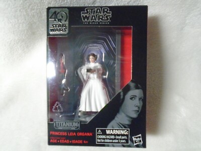 2016 Star Wars The Black Series Titanium Series Princess Leia Organa 04 NIB SW2