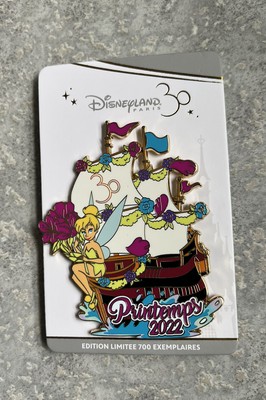 Disney DLP DLRP Disneyland Paris 30th Spring Jumbo Tinker Bell Pin 2022 LE 700