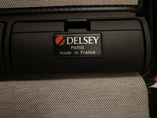 VALIGETTA 24 ORE NERA DELSEY Made in France 🇫🇷 VINTAGE - SENZA CHIAVE