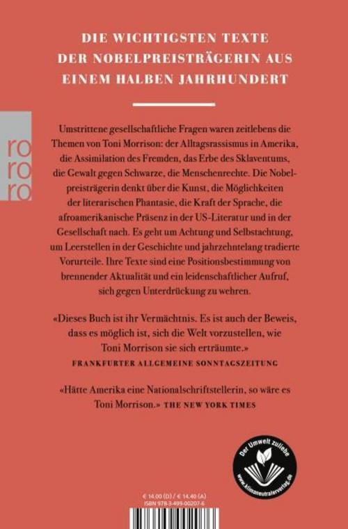 Thumbnail - Selbstachtung Toni Morrison