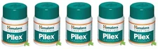 5 Pack X Himalaya PILEX 60 Tabs, Piles Fissures Hemmorhoids Treatment, FREE SHIP