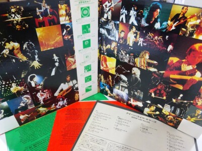 Queen Live Killers Elektra P-5567-8E Japan green vinyl, red vinyl