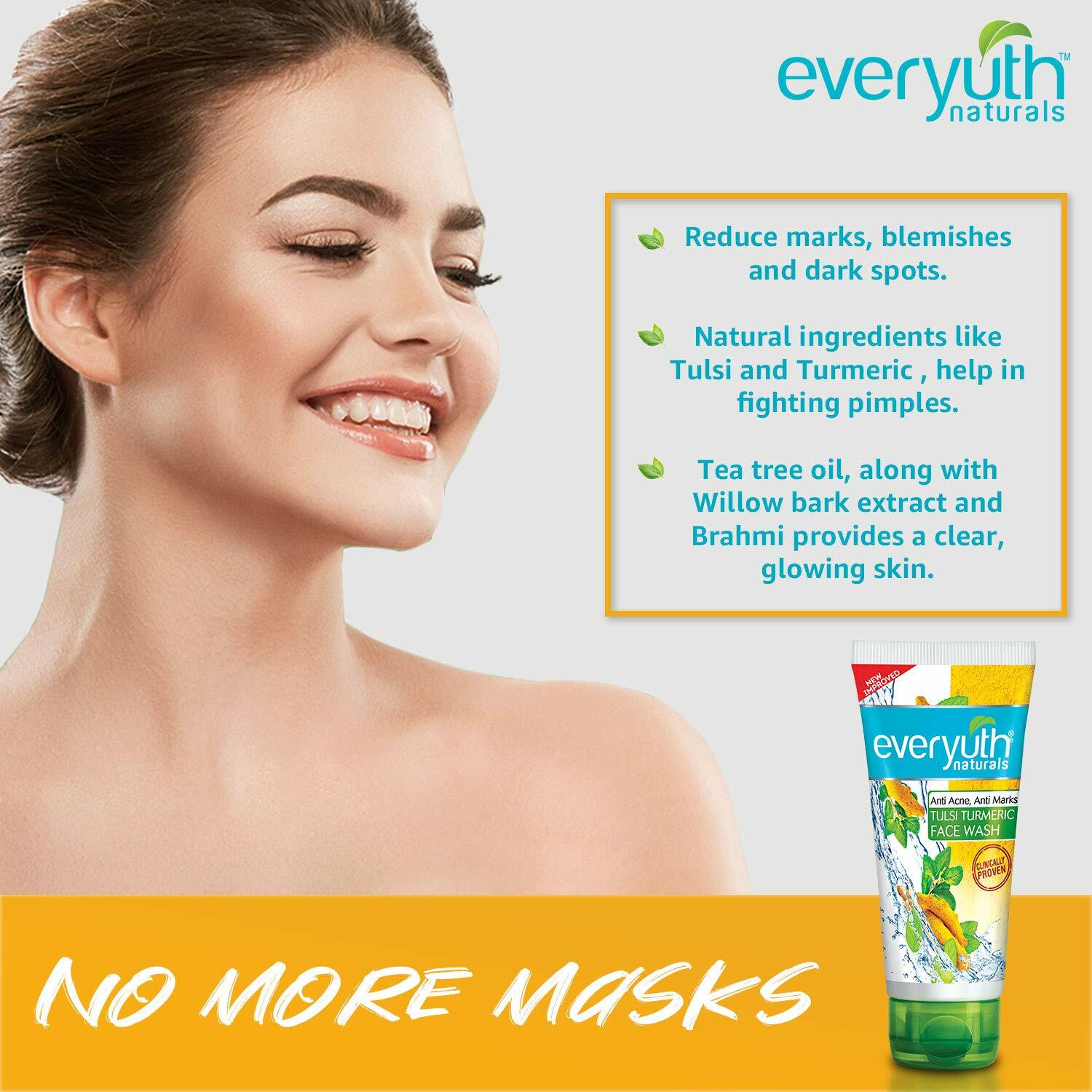 everyuth turmeric face wash