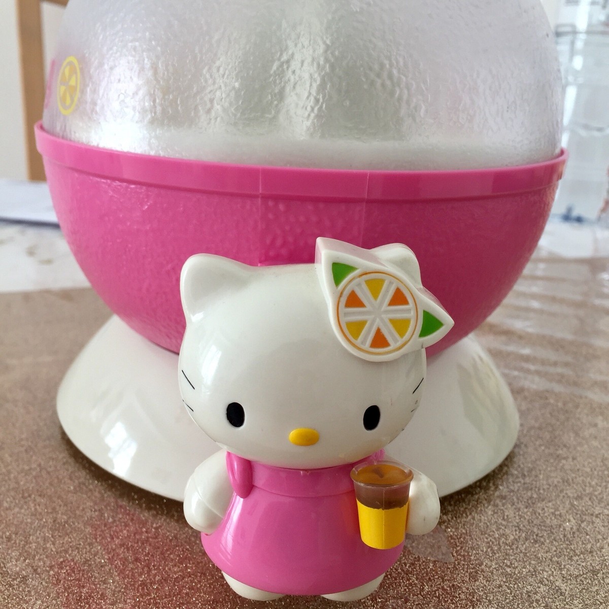 Pinces à cheveux Hello Kitty roses