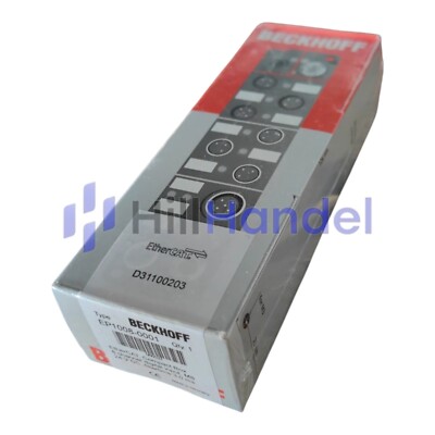 BECKHOFF EP1008-0001, EtherCAT, 8 Channel Digital Input, M8 24V, Filtertime 3,0 
