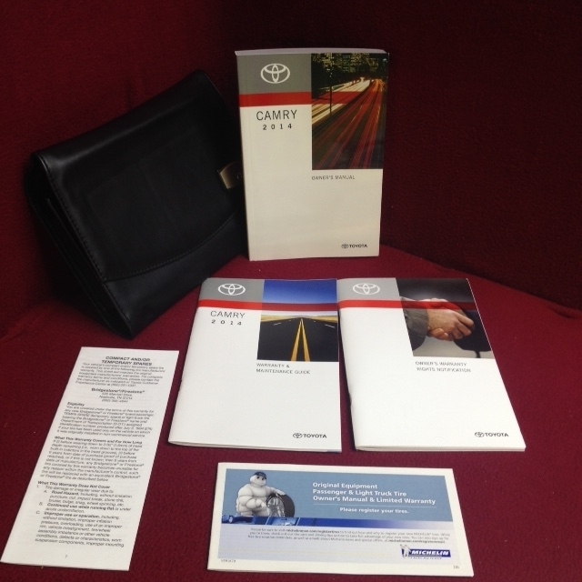 Toyota camry manual