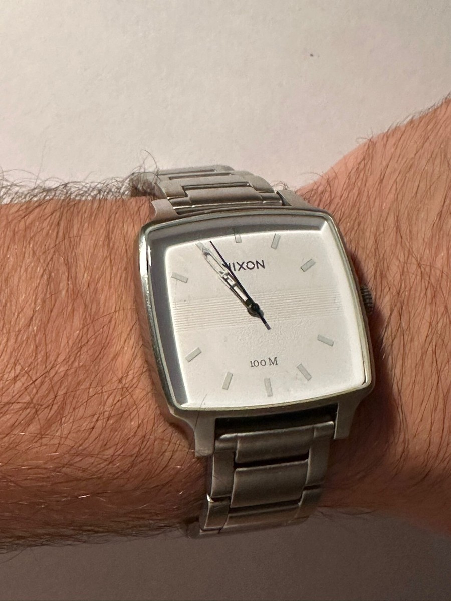 Beautiful Nixon Crusier White Working Men's Watch Original