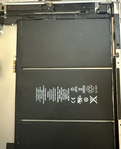 Apple iPad 3 A1430 Back Housing w/ Battery Rear Cover Silver - Picture 4 of 11