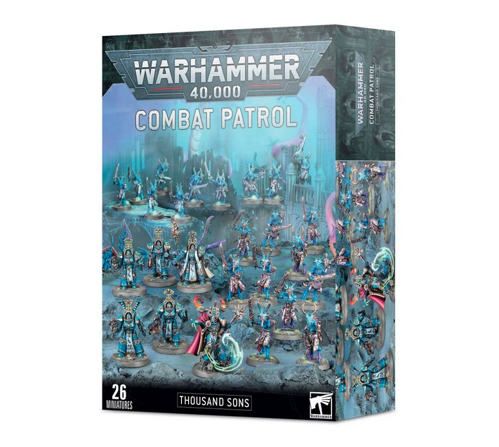 THOUSAND SONS COMBAT PATROL pattuglia da combattimento 12 MINIATURE citadel WARH
