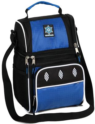 Coolpack Insulated Lunch Bag Cooler Dual Compartment Shoulder Strap