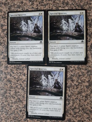 MTG - 3 x Spectral Reserves - Eldritch Moon