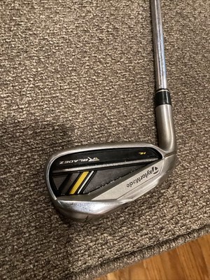 taylormade rocketbladez HL 7 Iron LH Reg. Flex Steel Plus 1 Inch VERY Good Cond