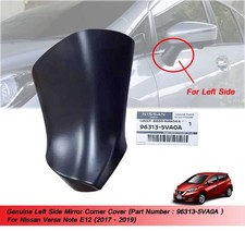 Cache coin rétroviseur gauche d'origine utilisé pour Nissan Versa Note E12...