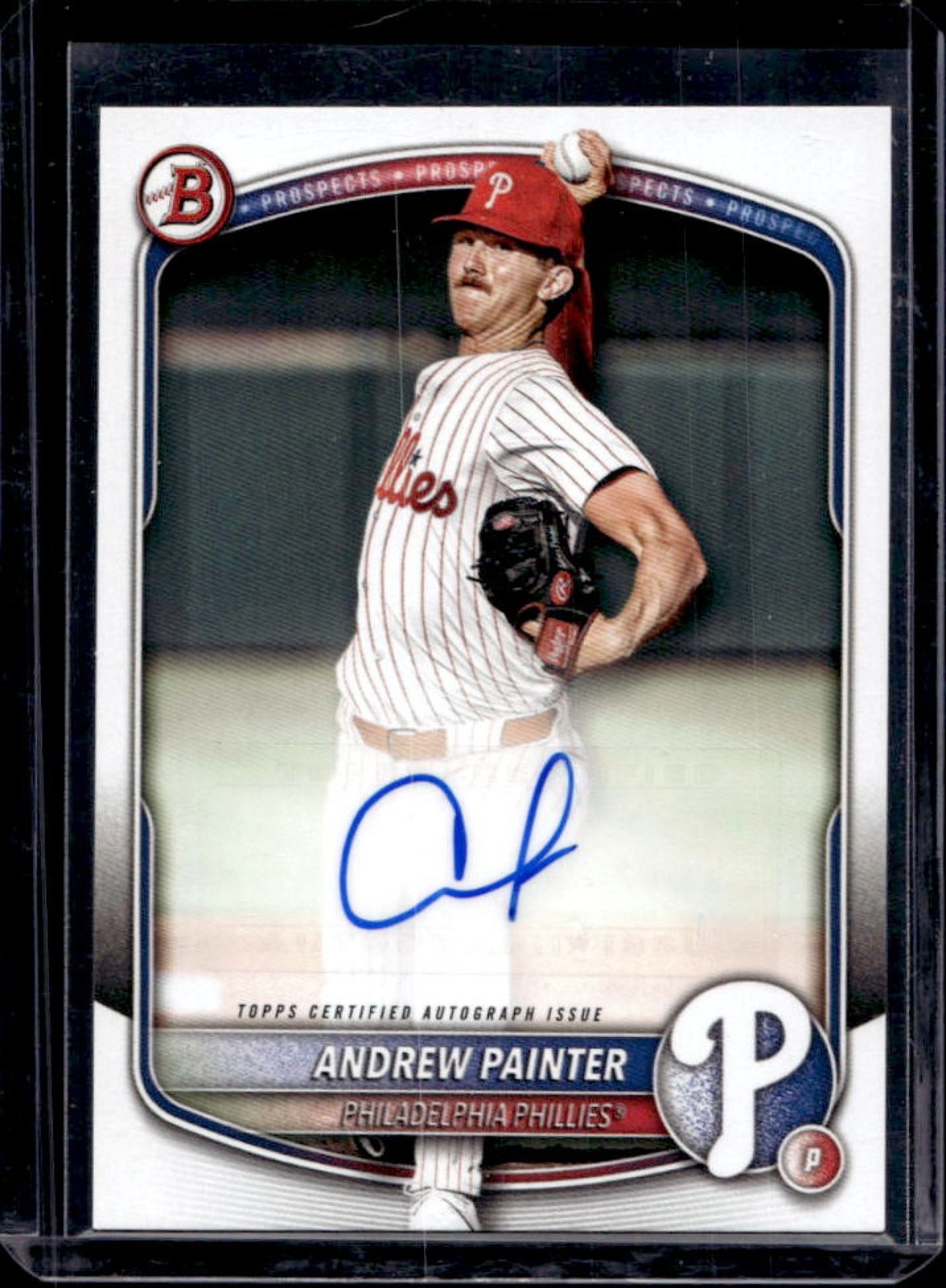 2025 Bowman Andrew Painter Prospect Auto #BPA-AP Phillies