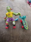 1990 Mondo Gecko Green Knee TMNT Teenage Mutant Ninja Turtles Nice Complete