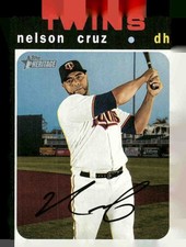 2020 Topps Heritage #186 Nelson Cruz