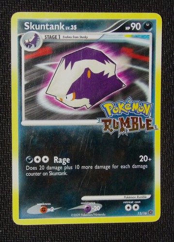 2009 Pokemon Pokemon Rumble Skuntank
