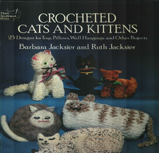 New Crocheted Cats and Kittens 23 Stuff Animals Toys Crochet Pattern Book
