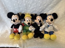 Disney Mickey Mouse Plush Lot of 4 Plush