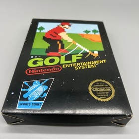 Golf (1985) &bull; Nintendo Entertainment System | NES &bull; BOX ONLY &bull; MINT CONDITION 🔥
