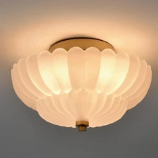 Gold Flush Mount Ceiling Light Fixture Modern Semi Flush Mount Ceiling Light ...