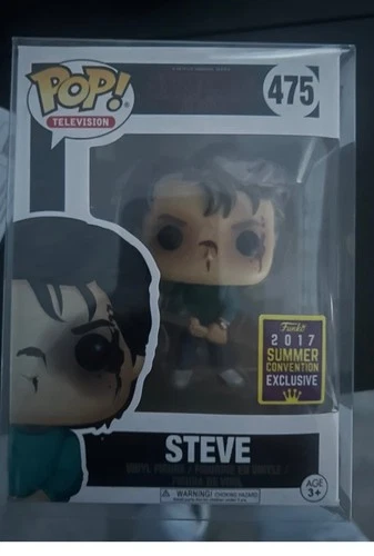 New ListingFunko Pop Stranger Things Steve Harrington w/Bat 475 Convention Exclusive