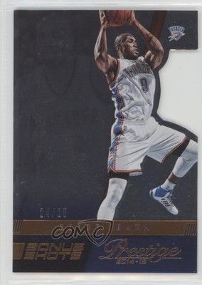 2014 Panini Prestige Bonus Shots Orange Die-Cut Plus 24/25 Serge Ibaka #61 0b2