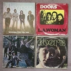 The Doors 4 Vinyl Lot L.A. Women Waiting For The Sun ST Strange Days VG+/G