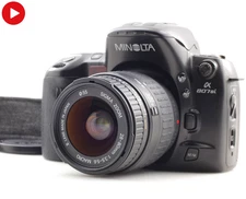 [Exc+5] MINOLTA Dynax α 807si Film Camera SIGMA 28-80mm F3.5-5.6 zoom Lens JAPAN