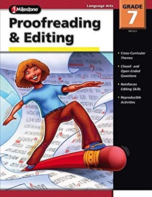 Proofreading and Editing, Grade 7 Paperback Carson-Dellosa Publis