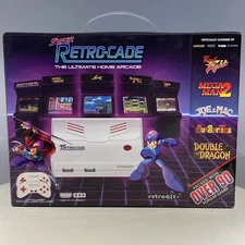 SealedRetro-Bit Super Retrocade arcade Mini retro Gaming console COMPLETE in Box