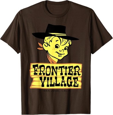 Frontier Village Amusement Park Sticker Reproduction T-Shirt