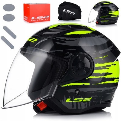 Motorradhelm Jethelm | LS2 OF616 Airflow II Brush | Jethelm Rollerhelm S - XXXL