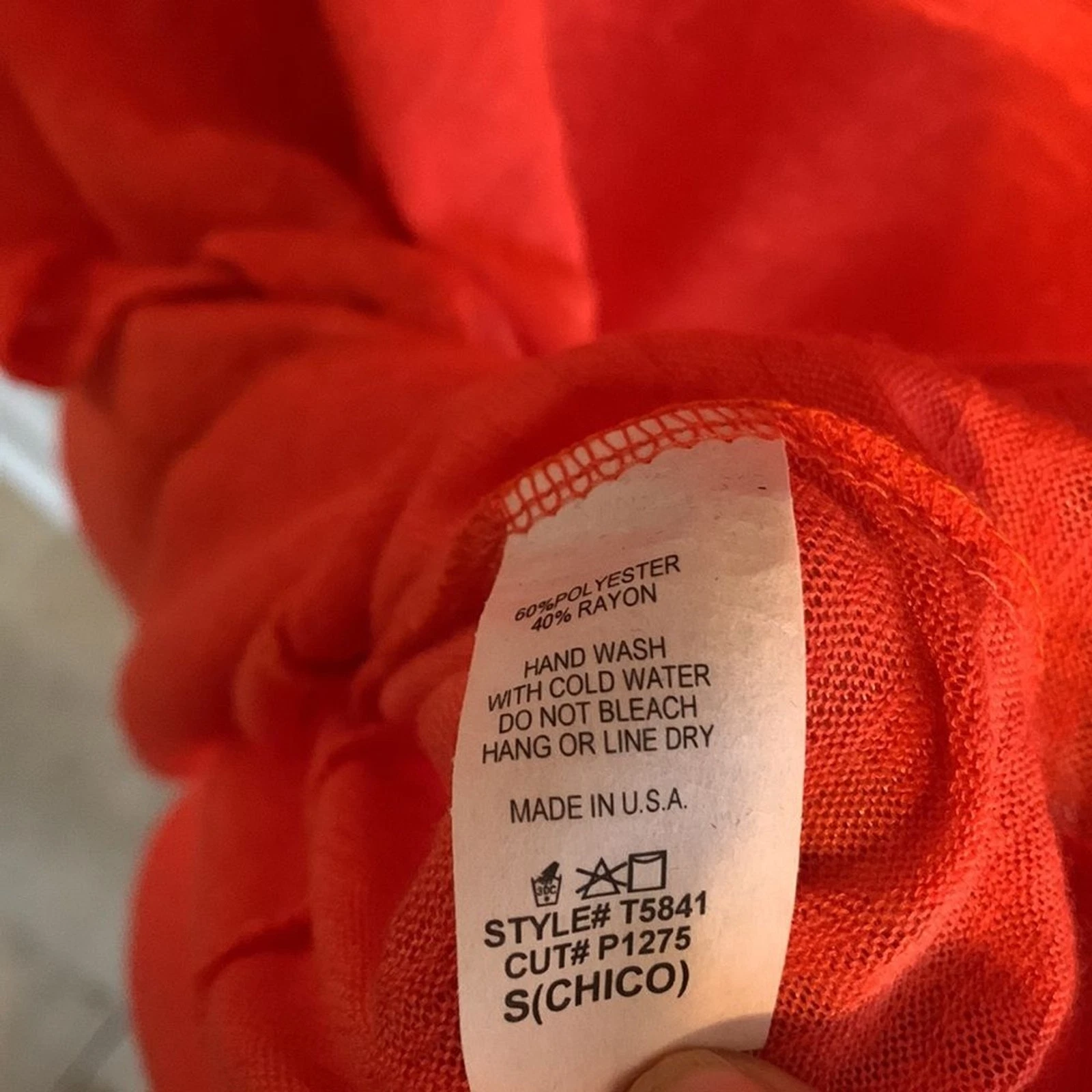 VETEMENTS Felpa con cappuccio Myespop abbigliamento arancione manica corta nuova con etichetta taglia small