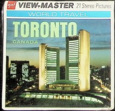Toronto Ontario Canada 3d View-Master 3 Reel Packet NEW SEALED