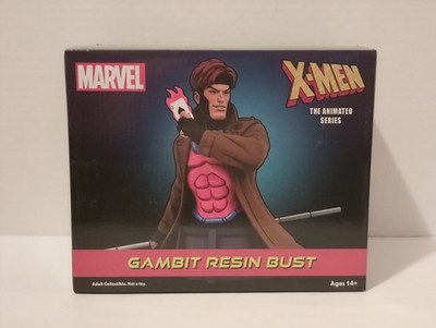Marvel Diamond Select X-Men Animated Series Gambit Resin Bust NEW Limited 3000