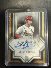 2023 Topps Five Star Nolan Gorman Auto #FSA-NGOR Cardinals