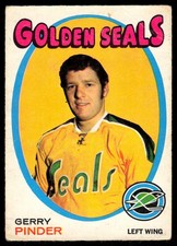 1971-72 OPC O-Pee-Chee Gerry Pinder California Golden Seals #185