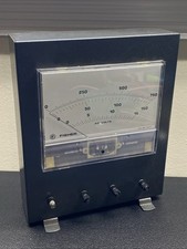 VINTAGE LARGE FISHER AC VOLTMETER 0-750, CAT NO. 44267
