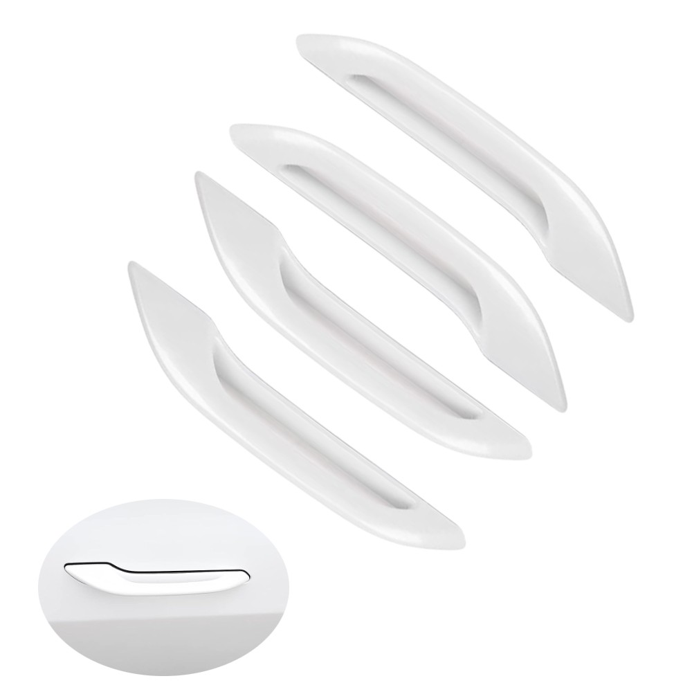 Door Handle Patch Cover Sticker White Fit for Tesla Model 3/Y 2017-2023