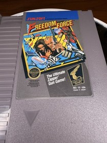 Freedom Force (Nintendo Entertainment System, NES 1988 TESTED Minty Super Clean 